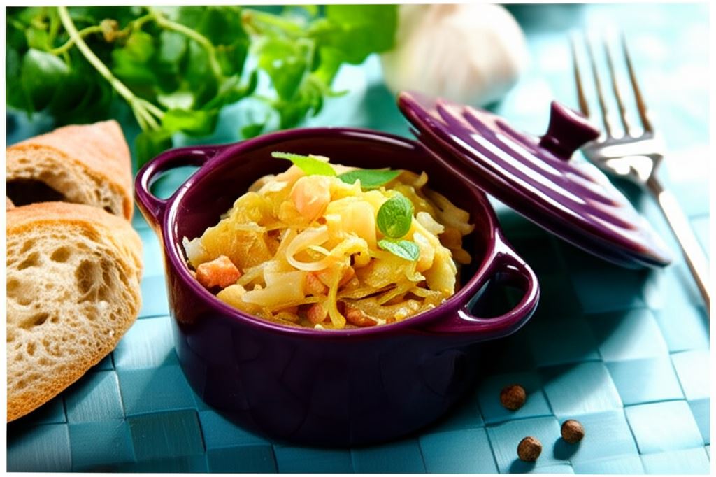 Kapusta zasmażana z boczkiem