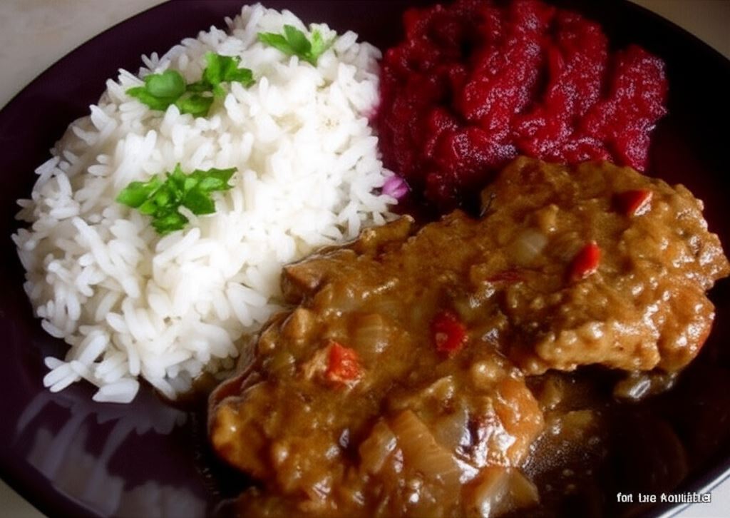 Karczek duszony na ostro