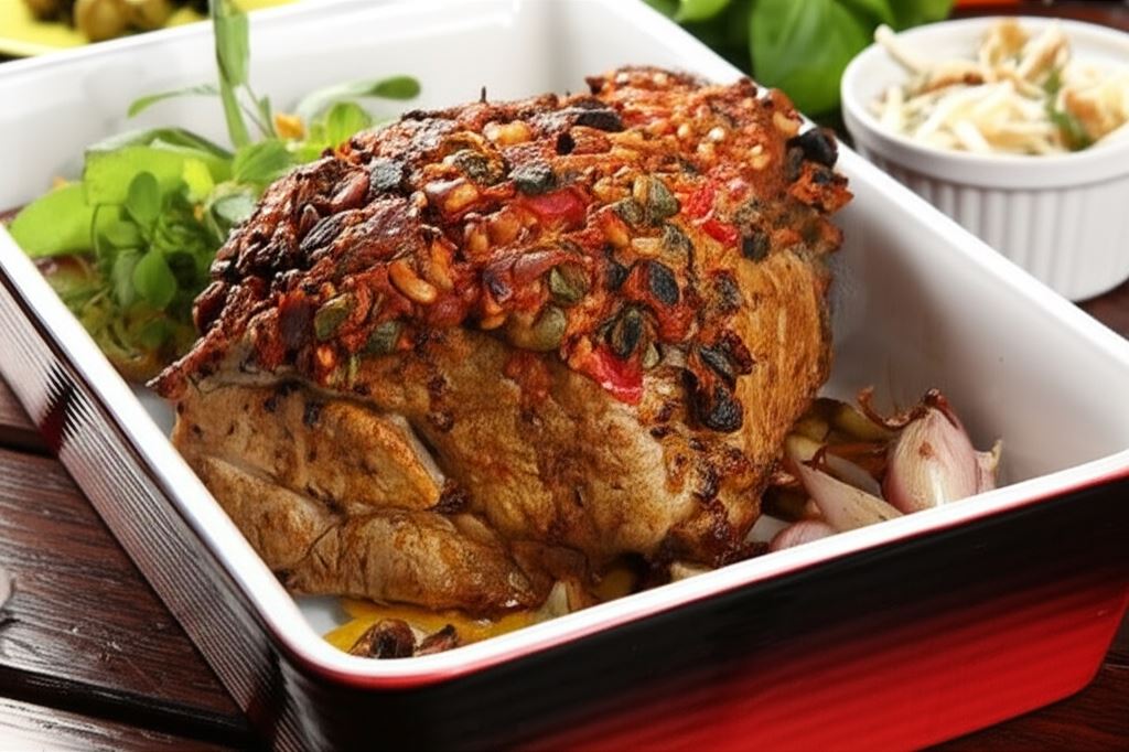 Karczek z piekarnika w śródziemnomorskim stylu