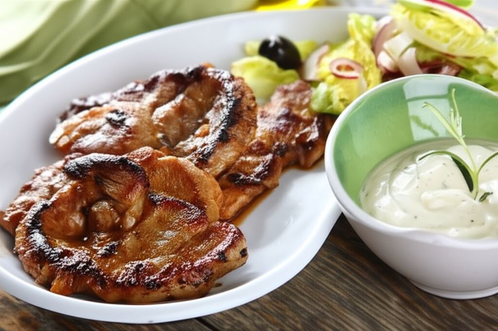 Karkówka z grilla à la kebab