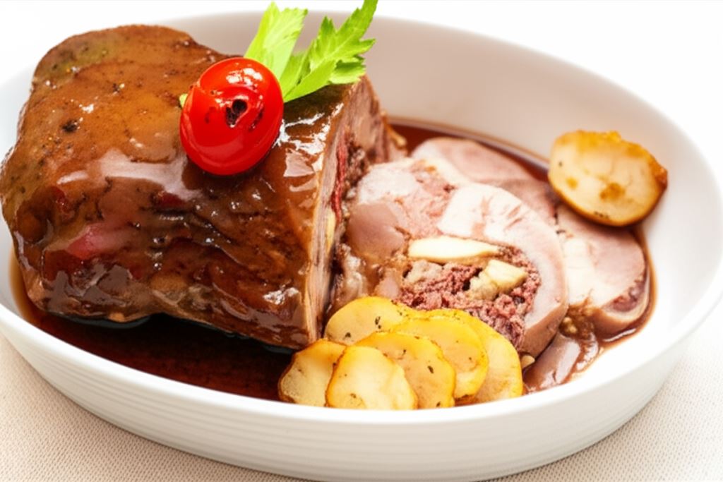 Karkówka z wątróbką