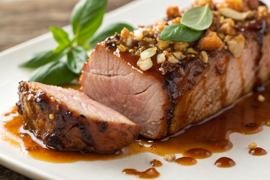 Karmelowa wieprzowina