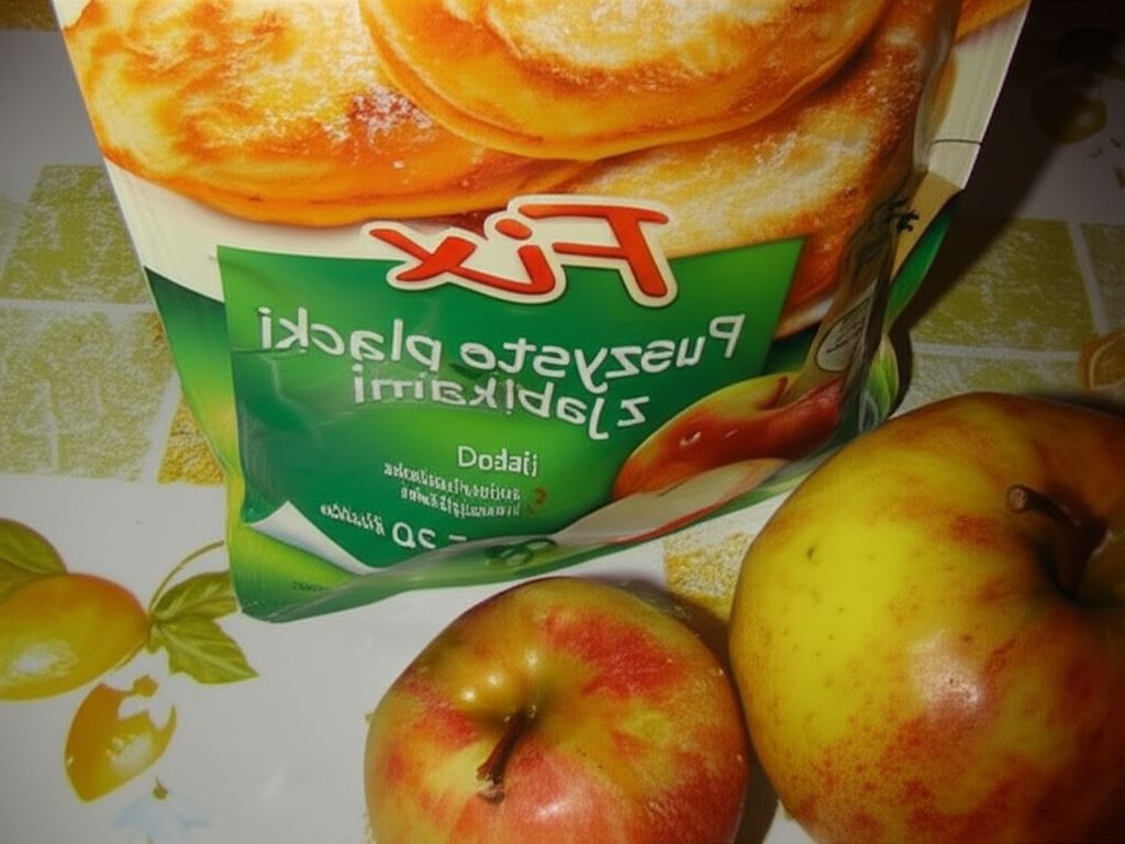 Karnawałowe placuszki z jabłkiem