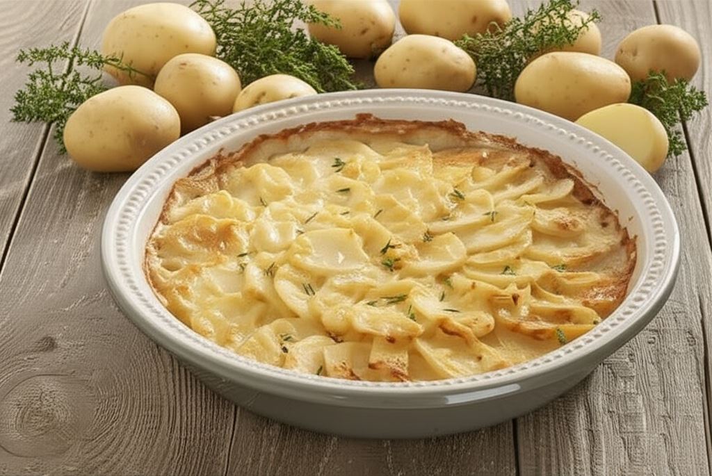 Klasyczna zapiekanka ziemniaczana