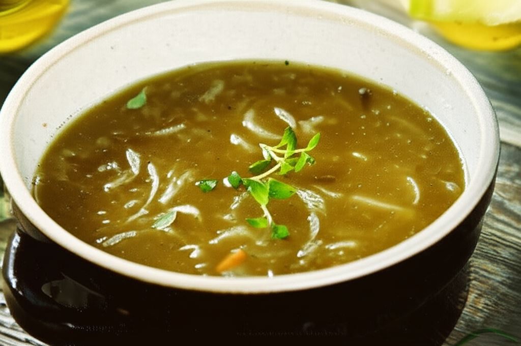 Klasyczna zupa cebulowa