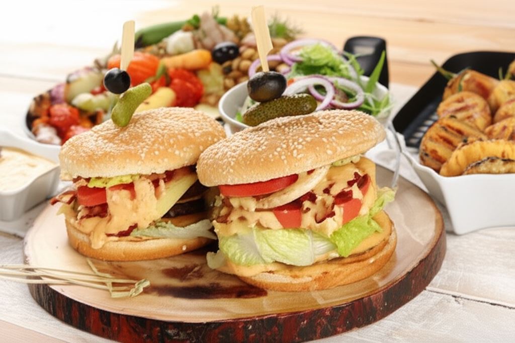 Klasyczny burger wołowy