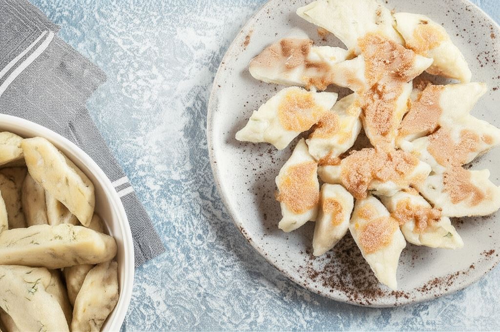 Kluski leniwe z fetą