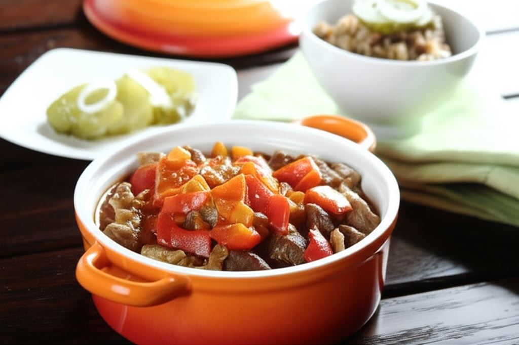 Kociołek gulaszowy z kaszą