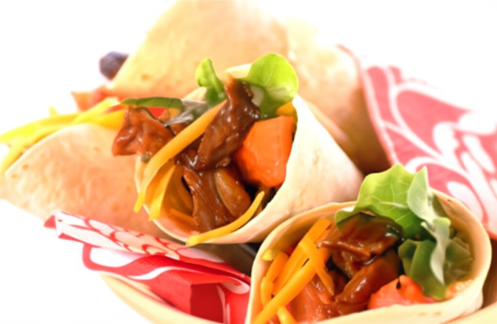 Koktajlowe rożki z wołowiną