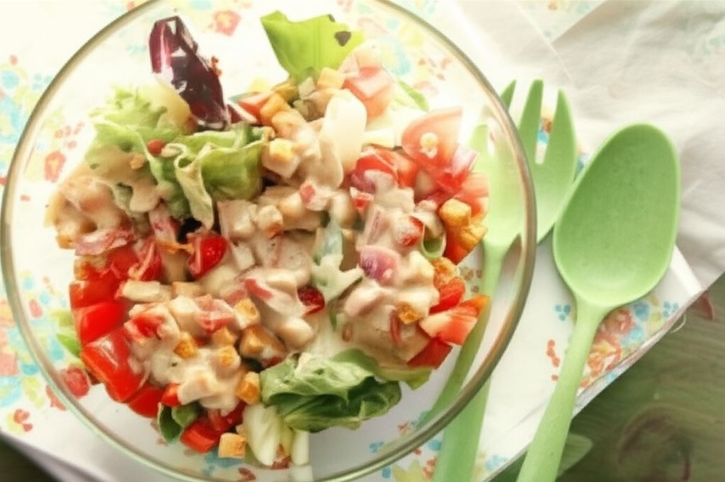 Kolorowa sałatka szefa