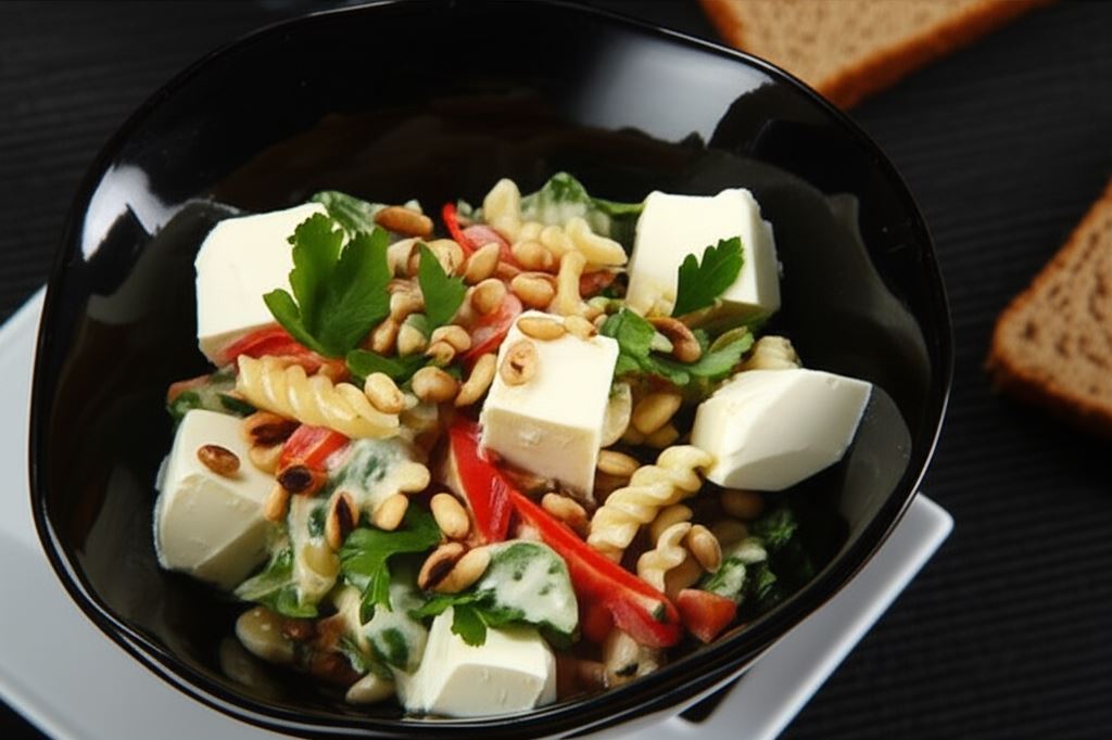 Kolorowa sałatka ze świderkami