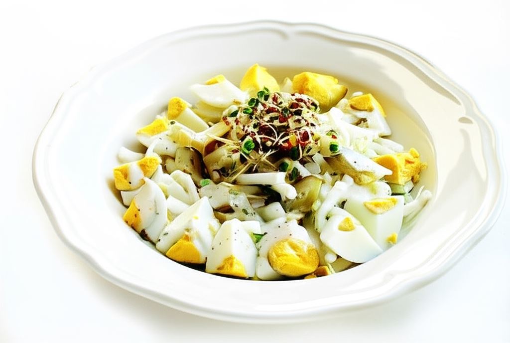 Kolorowa sałatka zimowa