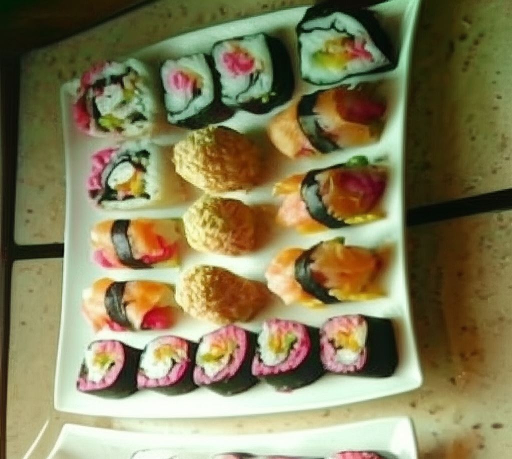 Kolorowe sushi