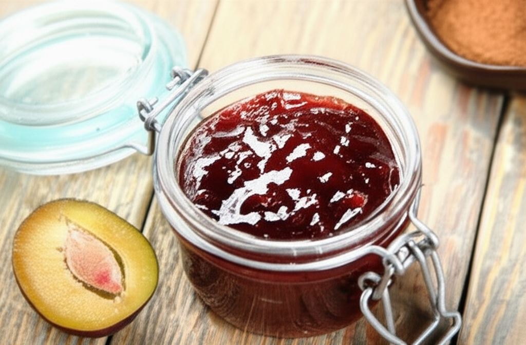 Konfitura ze śliwek z rumem