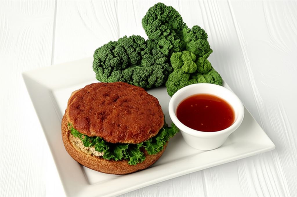 Kotleciki z fetą i jarmużem