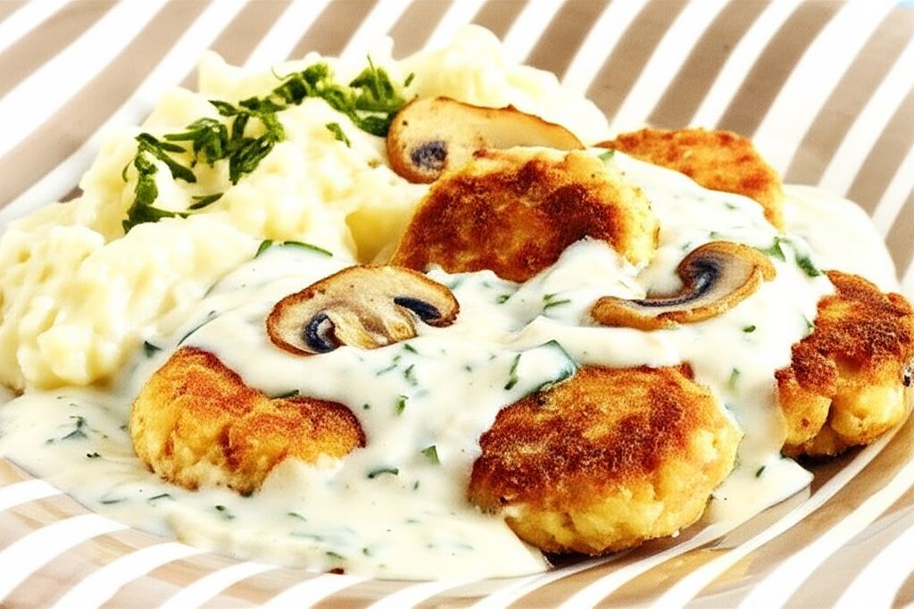 Kotleciki z jajek a la carbonara