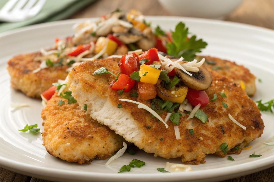 Kotleciki z piersi kurczaka