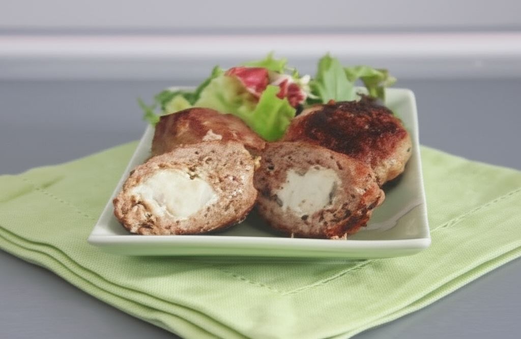 Kotlety mielone z fetą