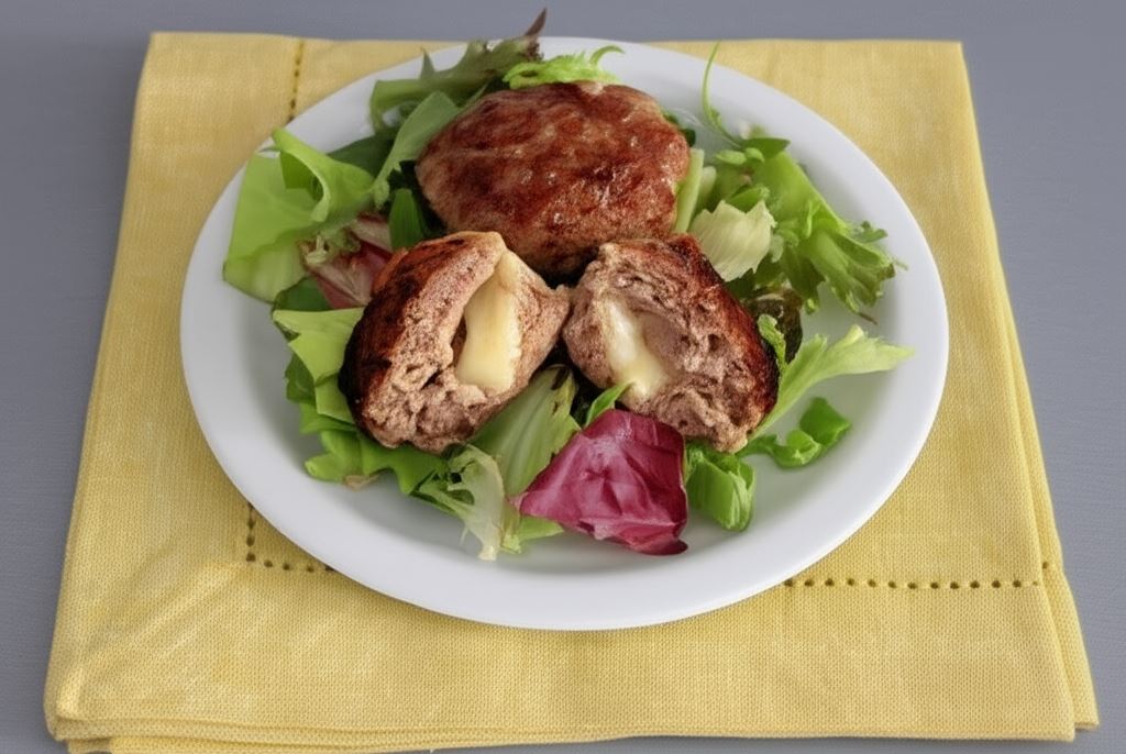 Kotlety mielone z mozzarellą