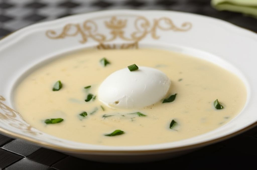 Krem z kurek po francusku