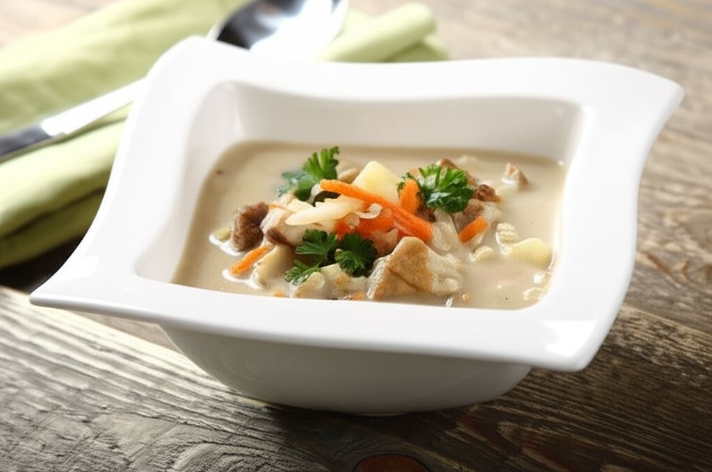 Kremowa zupa borowikowa