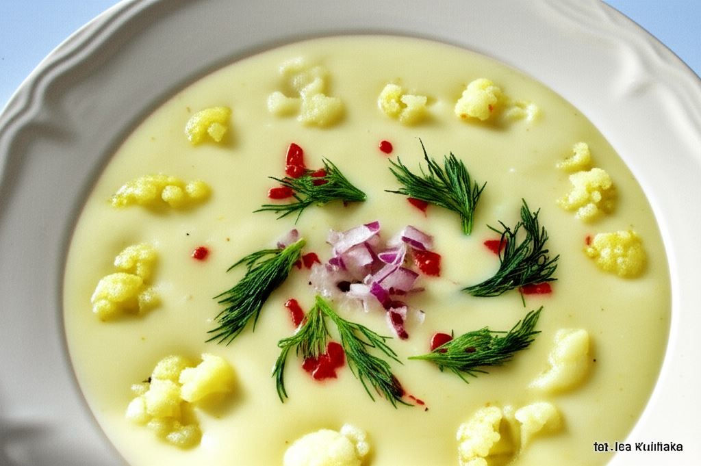 Kremowa zupa kalafiorowa