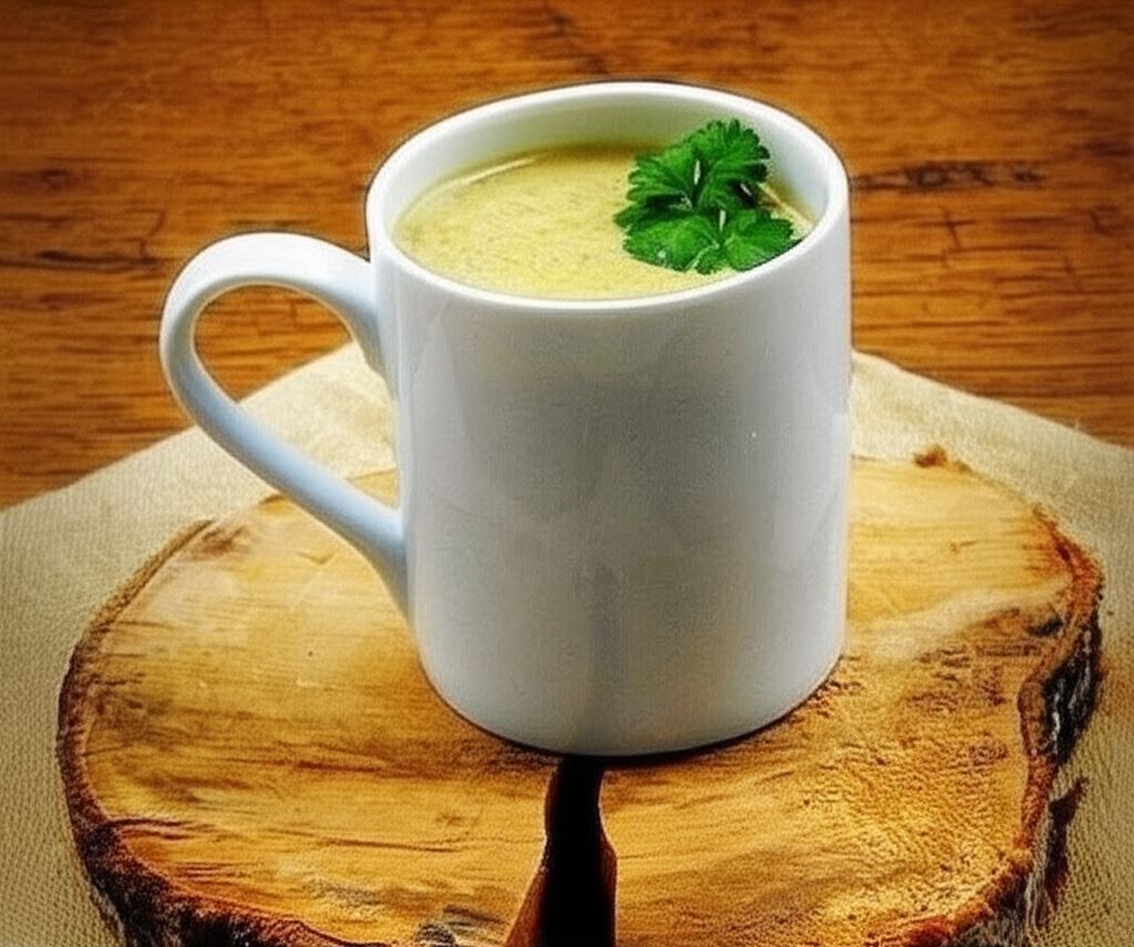 Kremowa zupa kurkowa