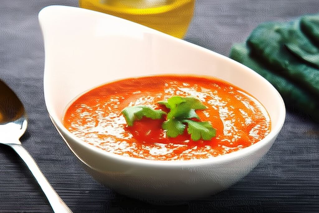 Kremowa zupa paprykowa