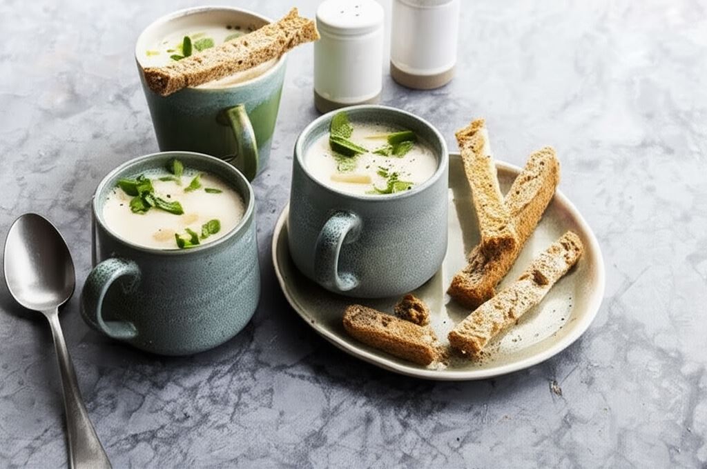 Kremowa zupa szparagowa