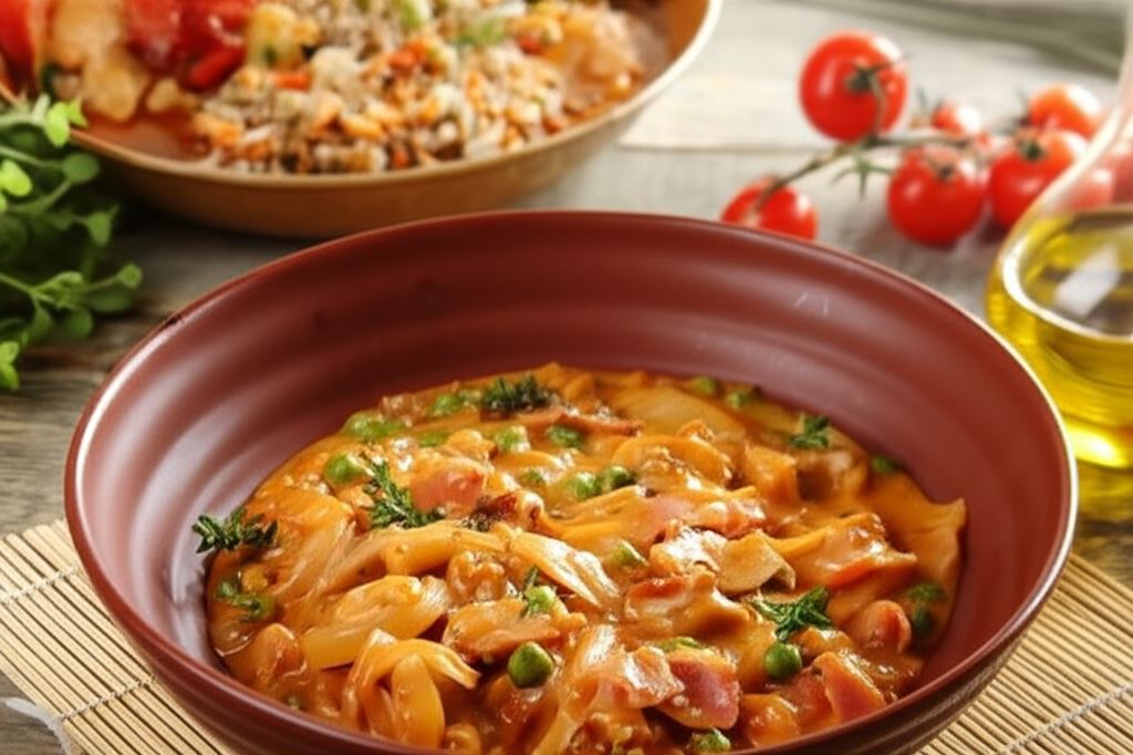 Kremowy gulasz po francusku