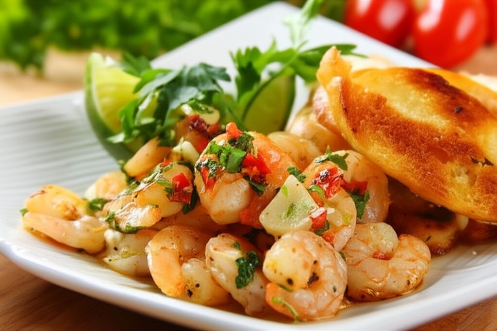 Krewetki czosnkowe