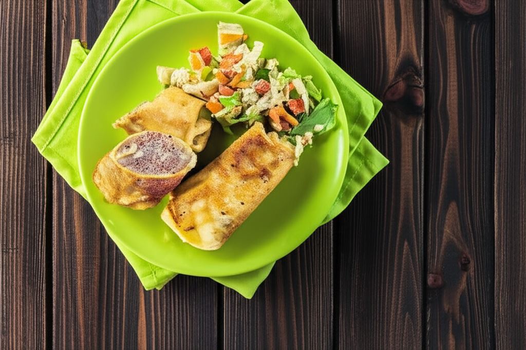 Krokiety z mięsem i serem