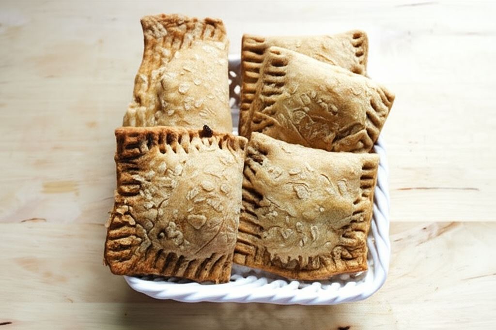 Kruche paszteciki z grzybami leśnymi