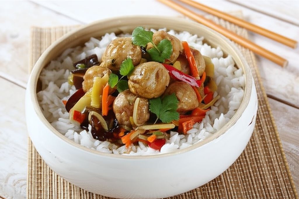 Kulki mięsne po chińsku