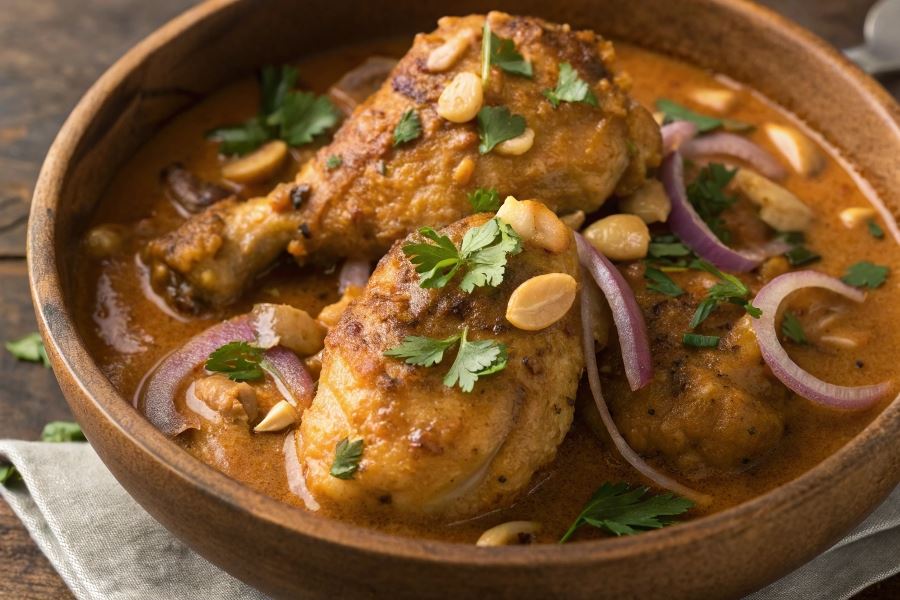 Kurczak afrykański maffe