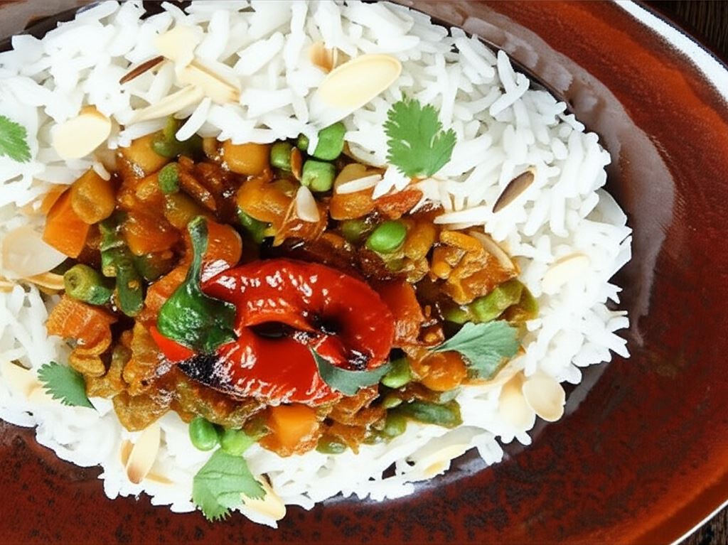 Kurczak curry z ciecierzycą