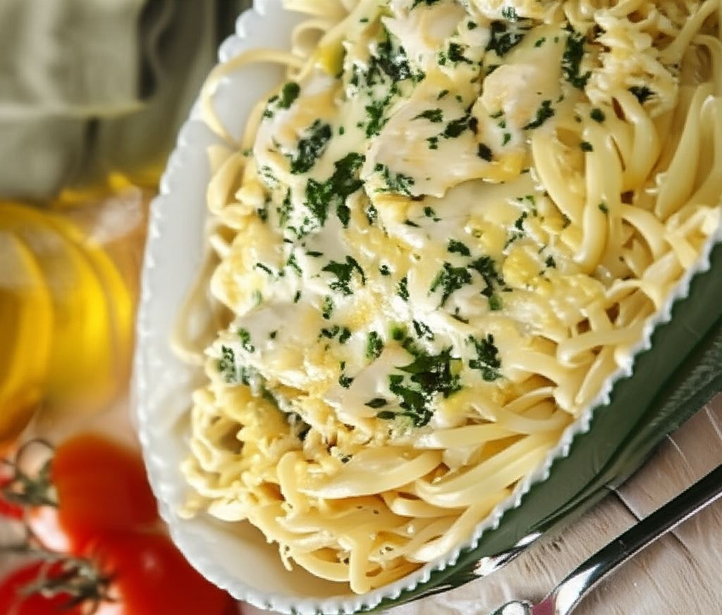 Kurczak w sosie serowym