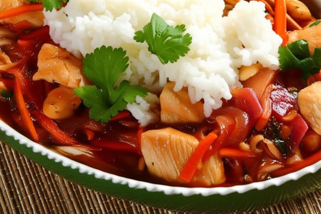 Kurczak w sosie słodko kwaśnym