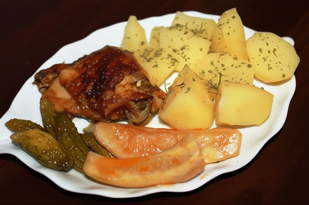 Kurczak w złocistej przyprawie