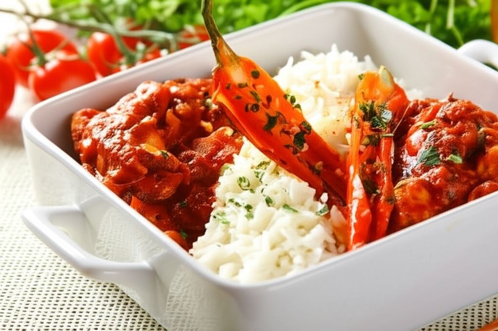 Kurczak z hinduskimi przyprawami