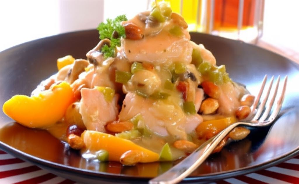 Kurczak z migdałami