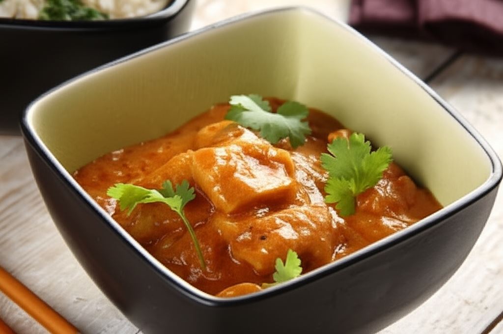 Kurczak z napojem kokosowym