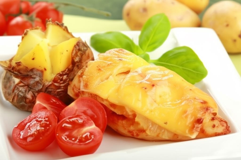 Kurczak zapiekany z ananasem