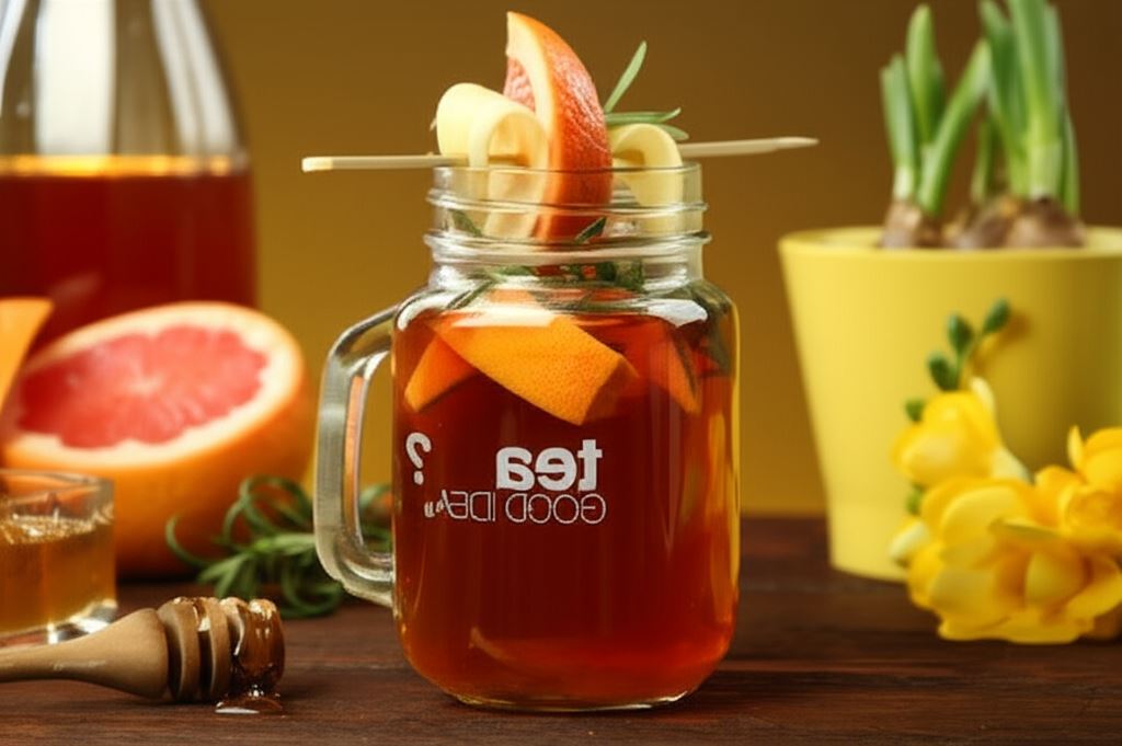 Lady grejpfrut – herbata z grejpfrutem i rozmarynem