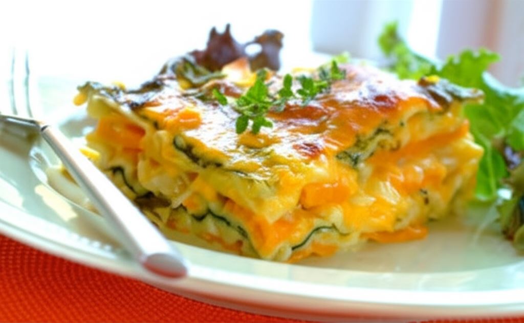 Lasagne szpinakowa