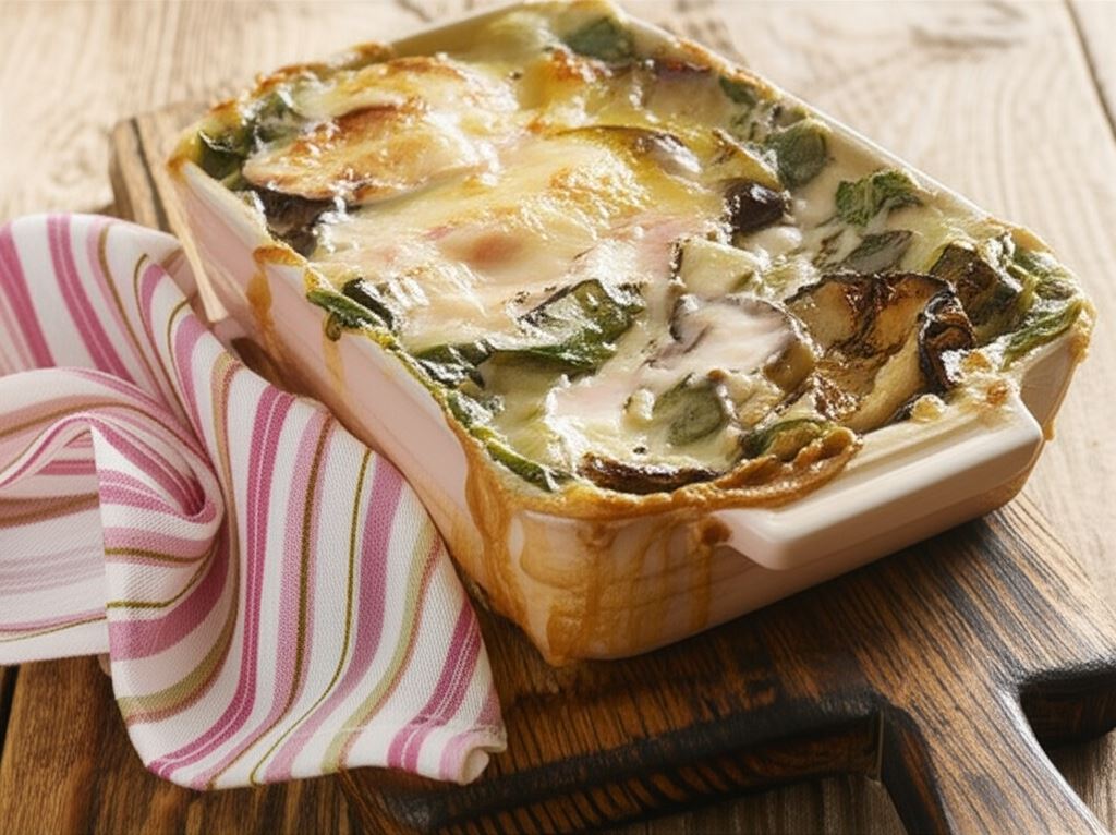 Lasagne z bakłażanem