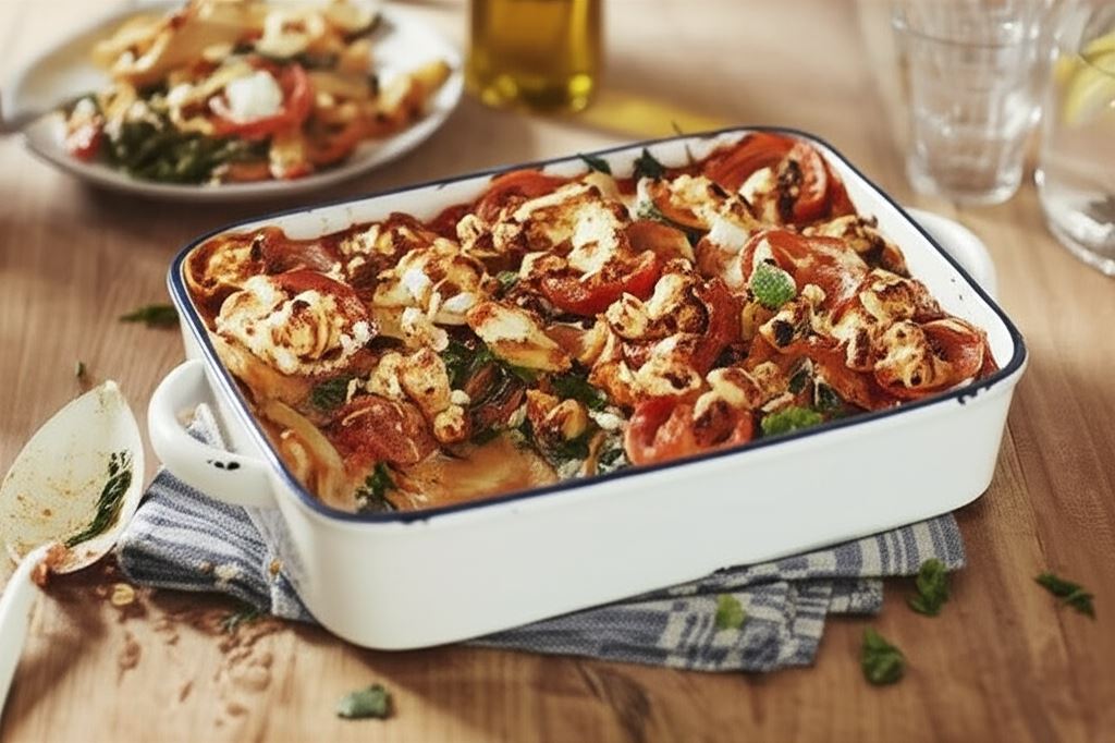 Lasagne z pomidorami
