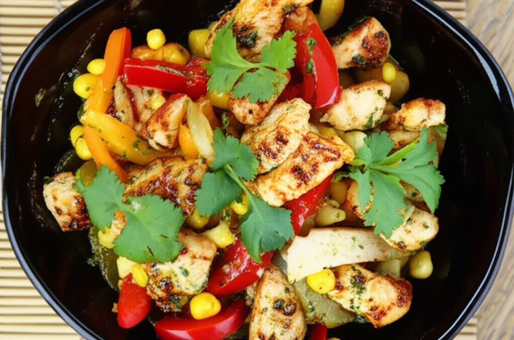 Lekka sałatka à la kebab