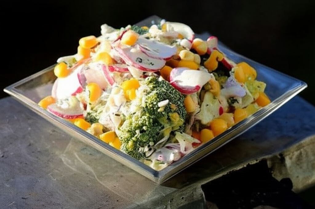 Lekka sałatka z brokułem