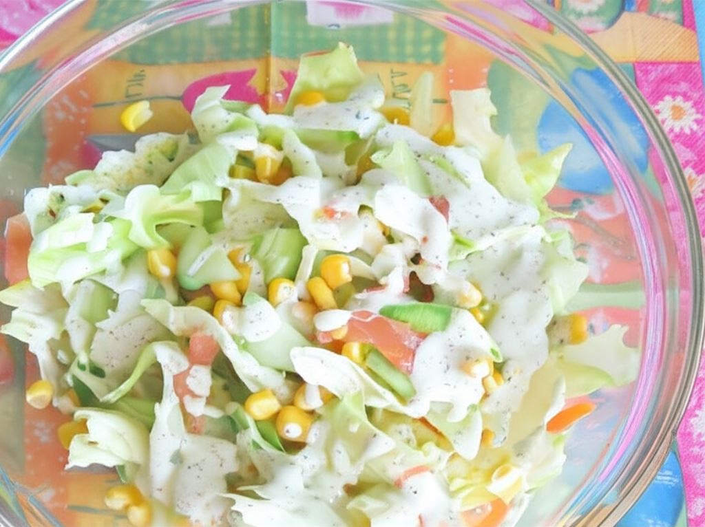 Lekka sałatka z łososiem